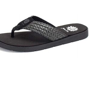 Yellow box Fida woven flip flops size 8.5 EUC